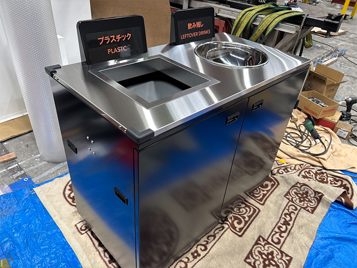商業施設向けゴミ回収箱